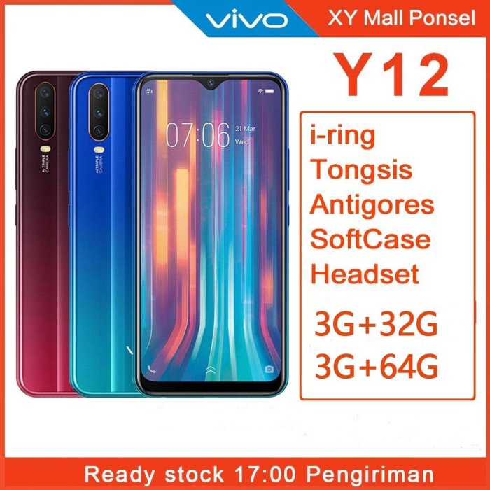 Vivo y12 specs rom approved sim pta 3gb warranty 64gb ram dual official review price y15 phonesdata pakistan models symbios