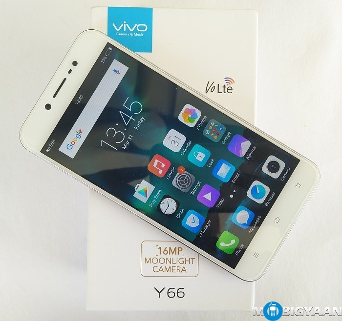 Smartphone vivo launched y66 india features check specification price