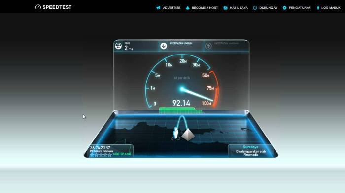 100mbps 50mbps vs option better which speedtest indihome